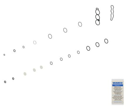 Scania 124 Series Ecas Solenoid Valve Repair Kit