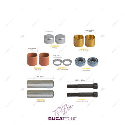 Volvo FM12 Brake Caliper Repair Kit (Front)