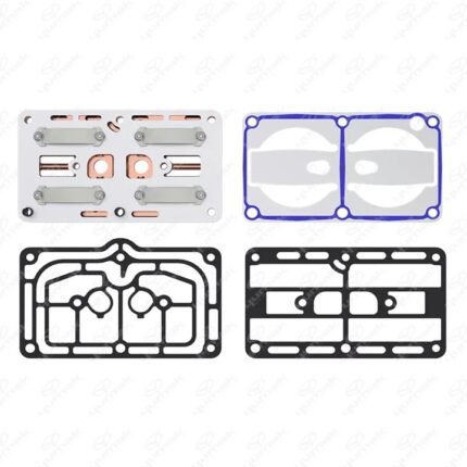 Volvo FM4 Air Compressor Centre Plate with Gasket